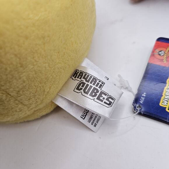 Tasmanian Devil Tweety Bird PLUSH KAWAII CUBE Stuffed 5" Lot Of 2 - Picture 4 of 7